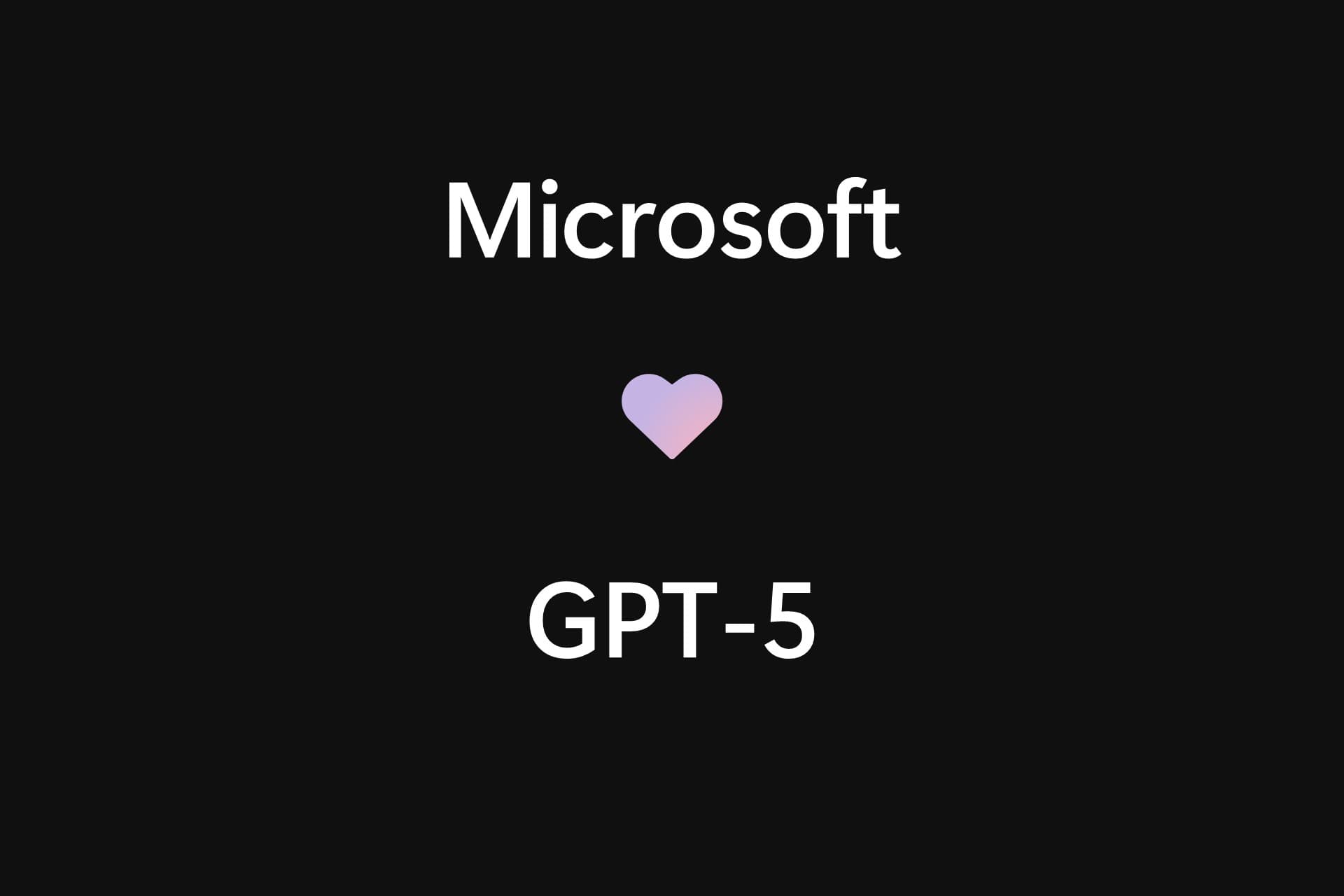 Microsoft integra GPT-5 em produtos de IA para consumidores, empresas e programadores